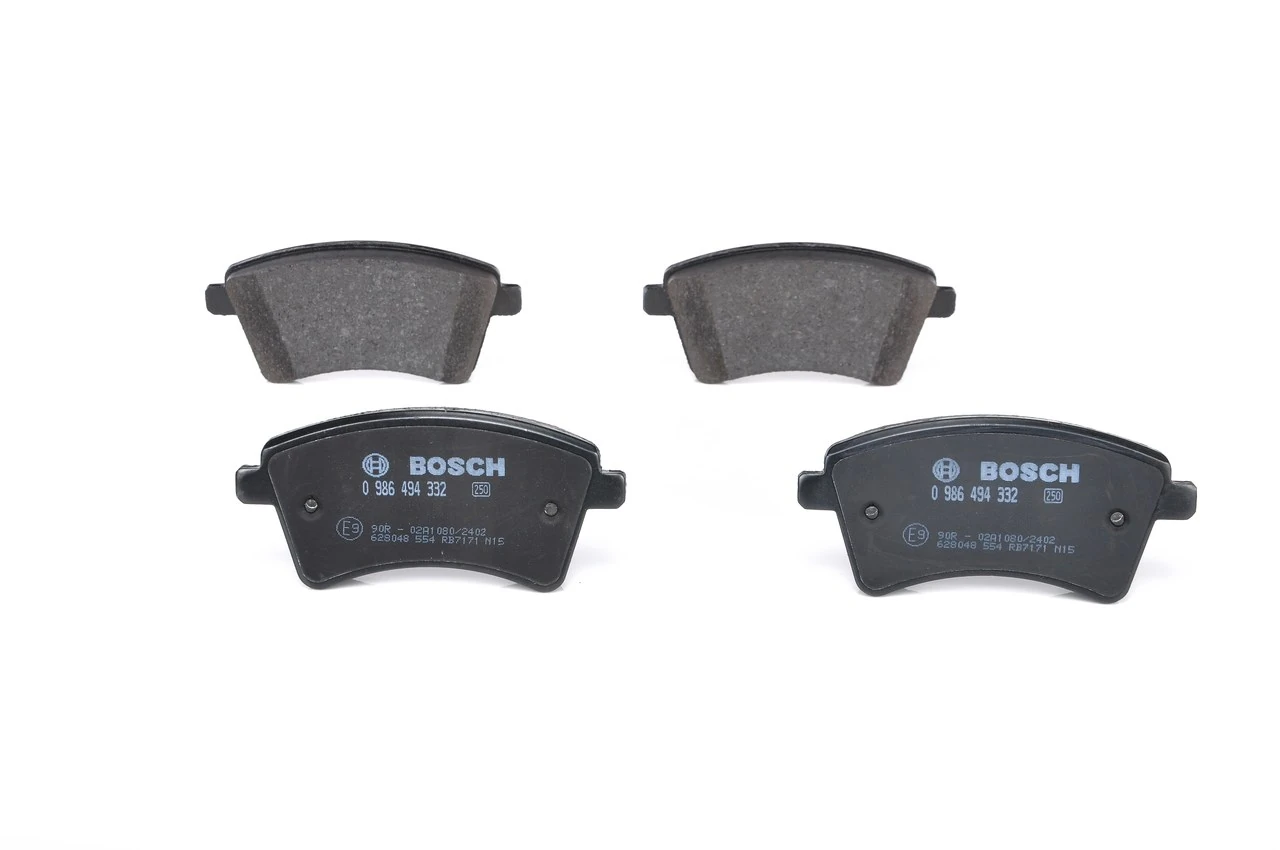 Передні тормозні колодки 0986494332 Bosch