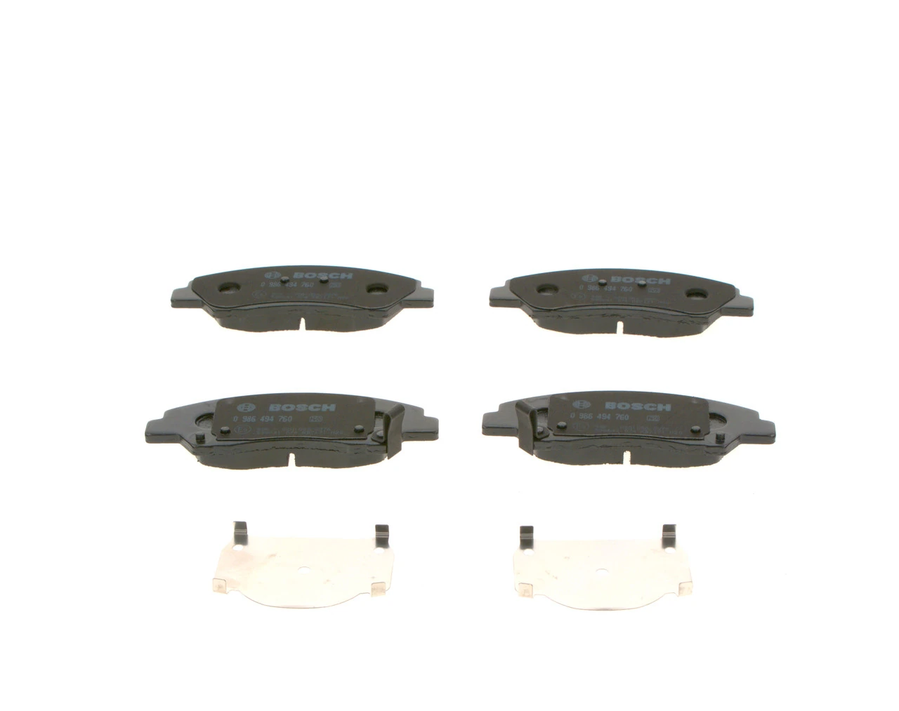 Передні тормозні колодки 0986494760 Bosch