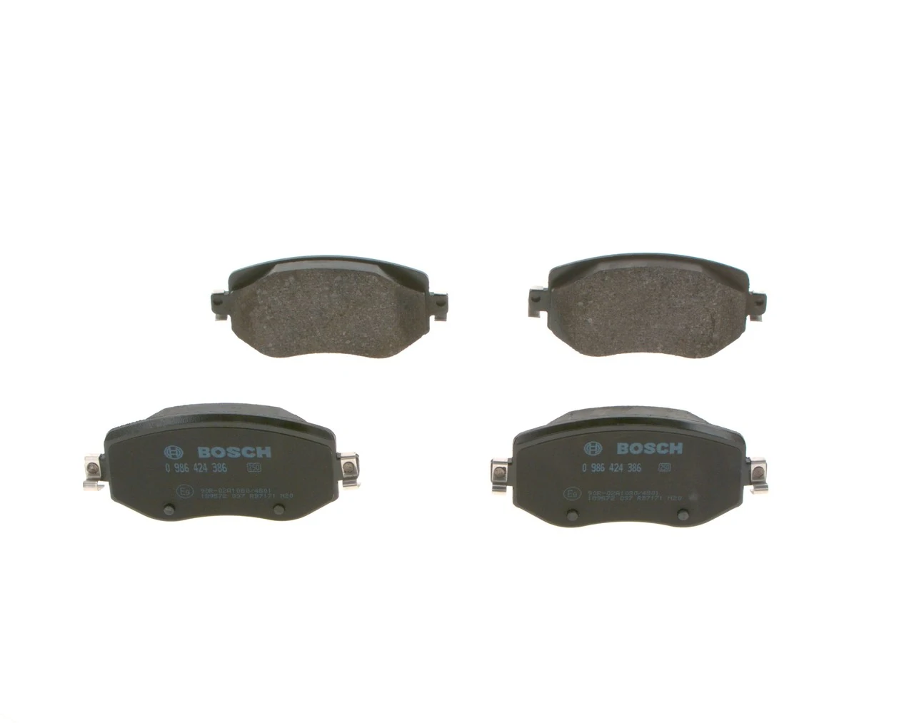0986424386 Bosch Передні гальмівні колодки