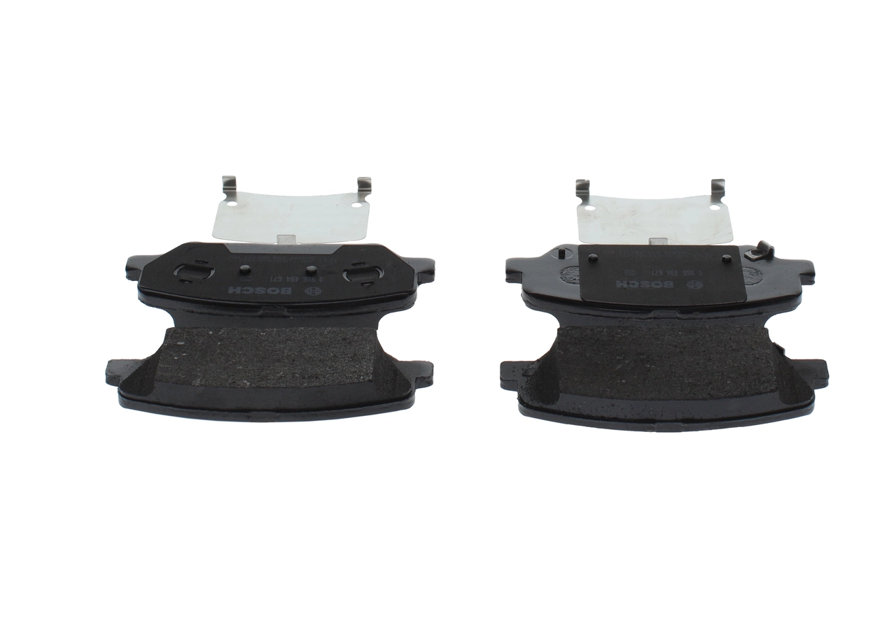 Купити 0986494671 Bosch Колодки гальмівні передні, дискові