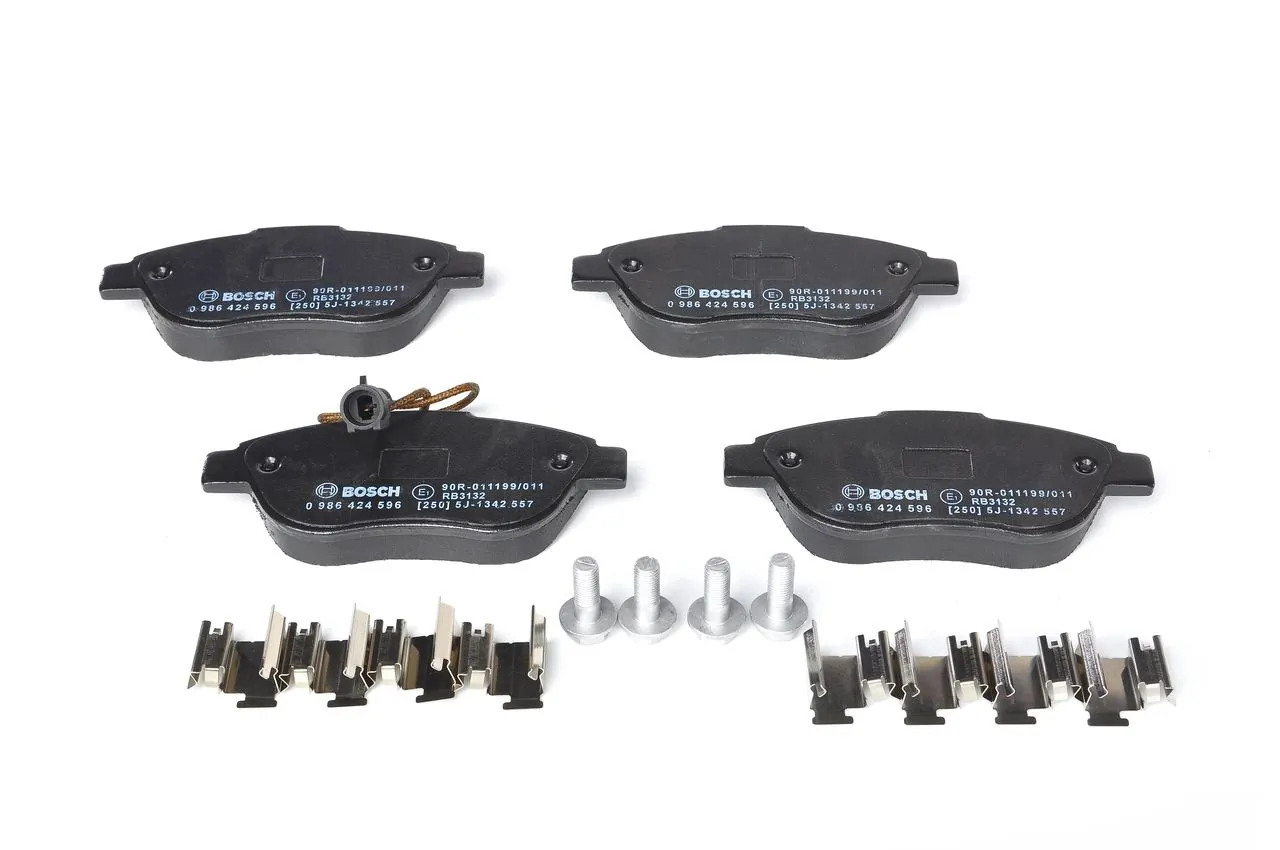 Гальмівні колодки Bosch 0986424596 ціна, від 26.69 USD