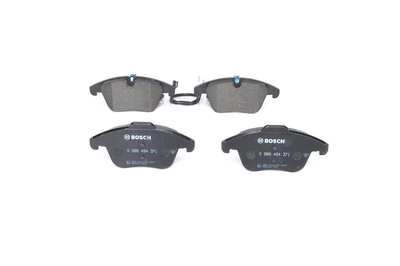 Купити 0986494371 Bosch Колодки гальмівні передні, дискові