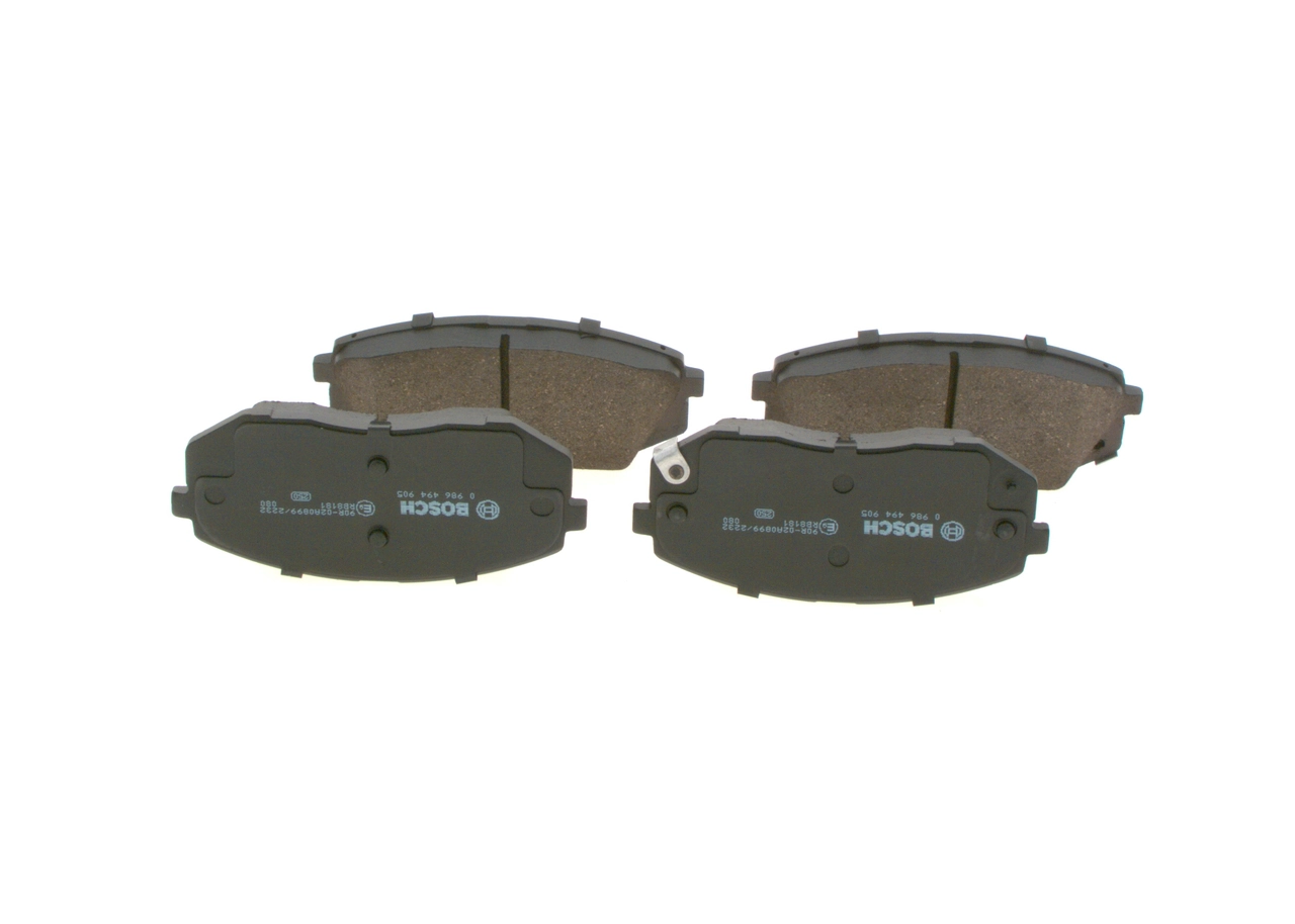 0986494905 Bosch Передні гальмівні колодки