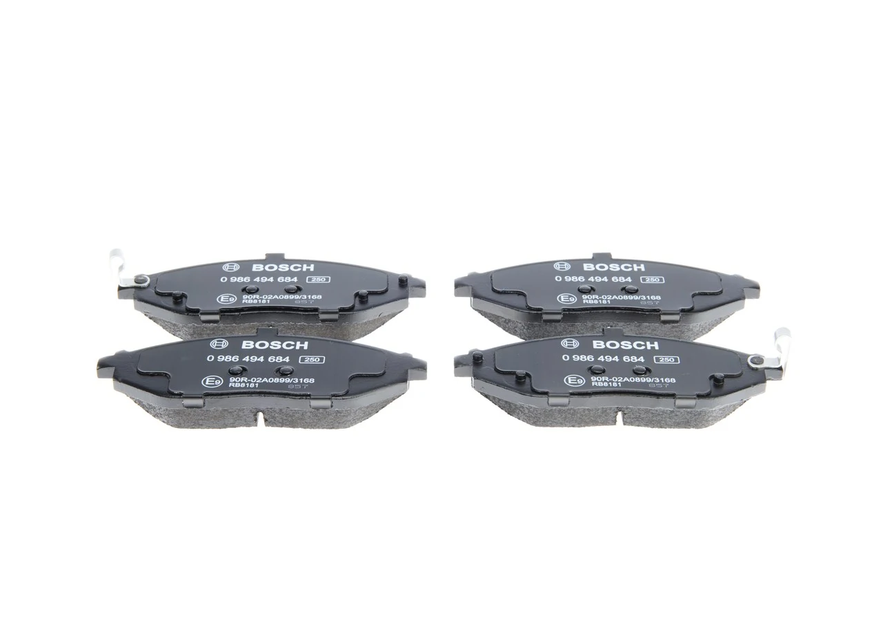 0986494684 Bosch Передні гальмівні колодки
