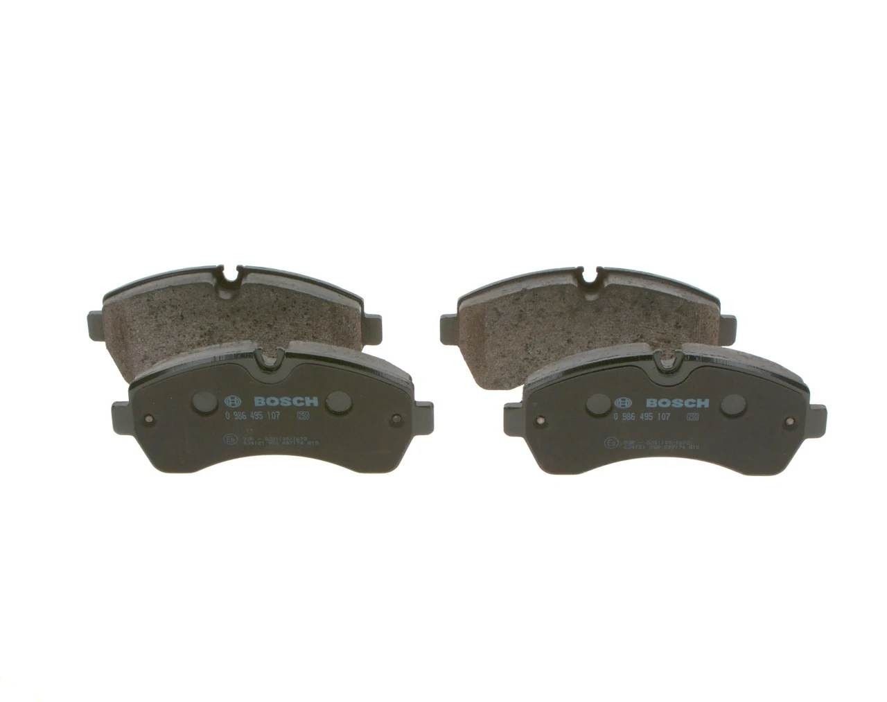Передні тормозні колодки 0986495107 Bosch