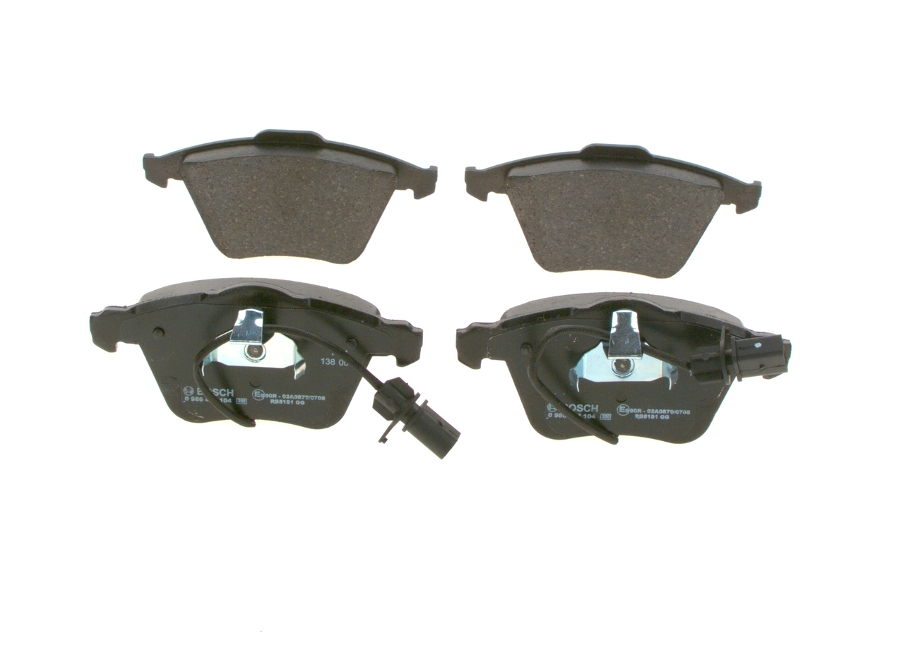 Гальмівні колодки Bosch 0986494104 ціна, від 49.69 USD