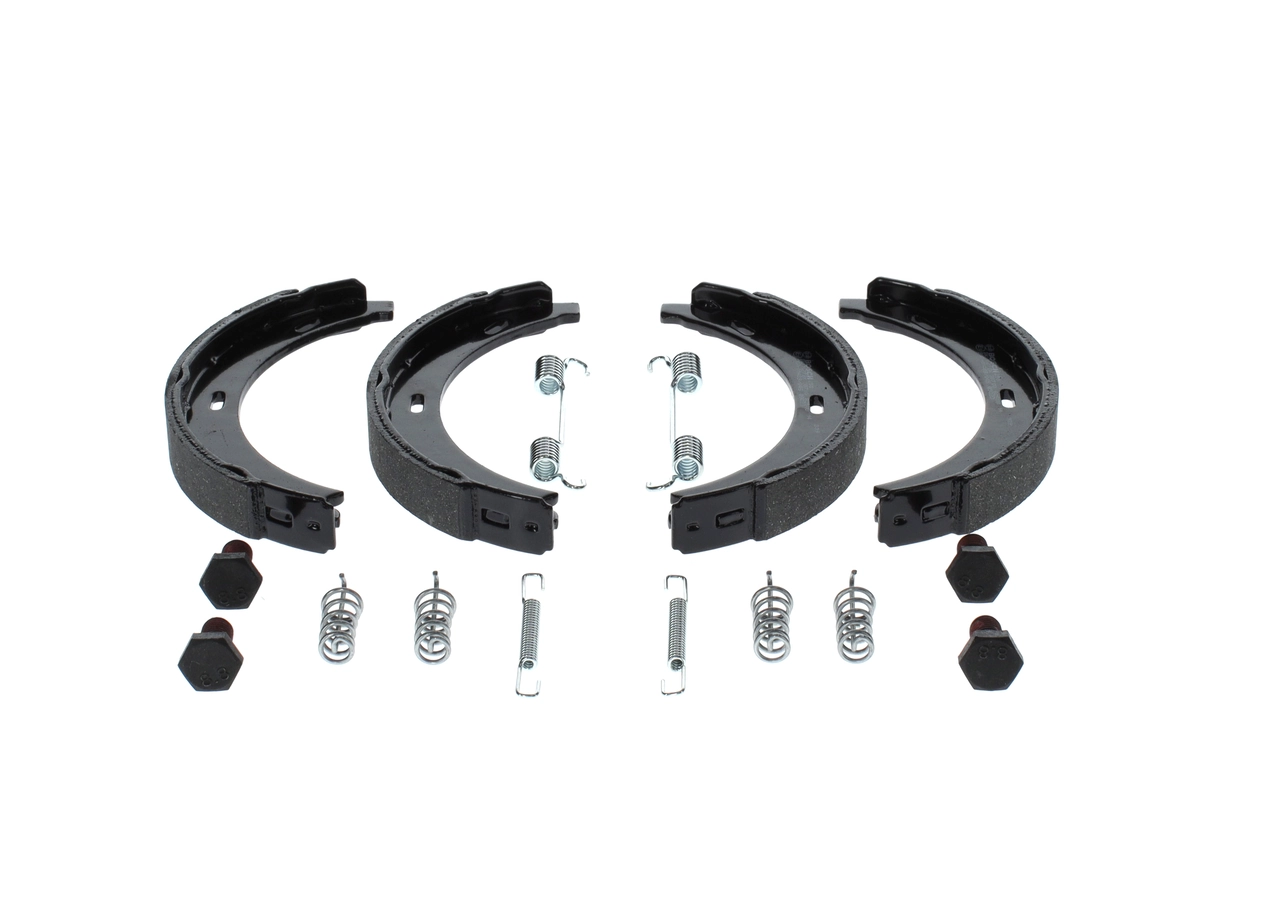 Колодки ручника / стоянкового гальма Bosch 0986487543 ціна, від 18.99 USD