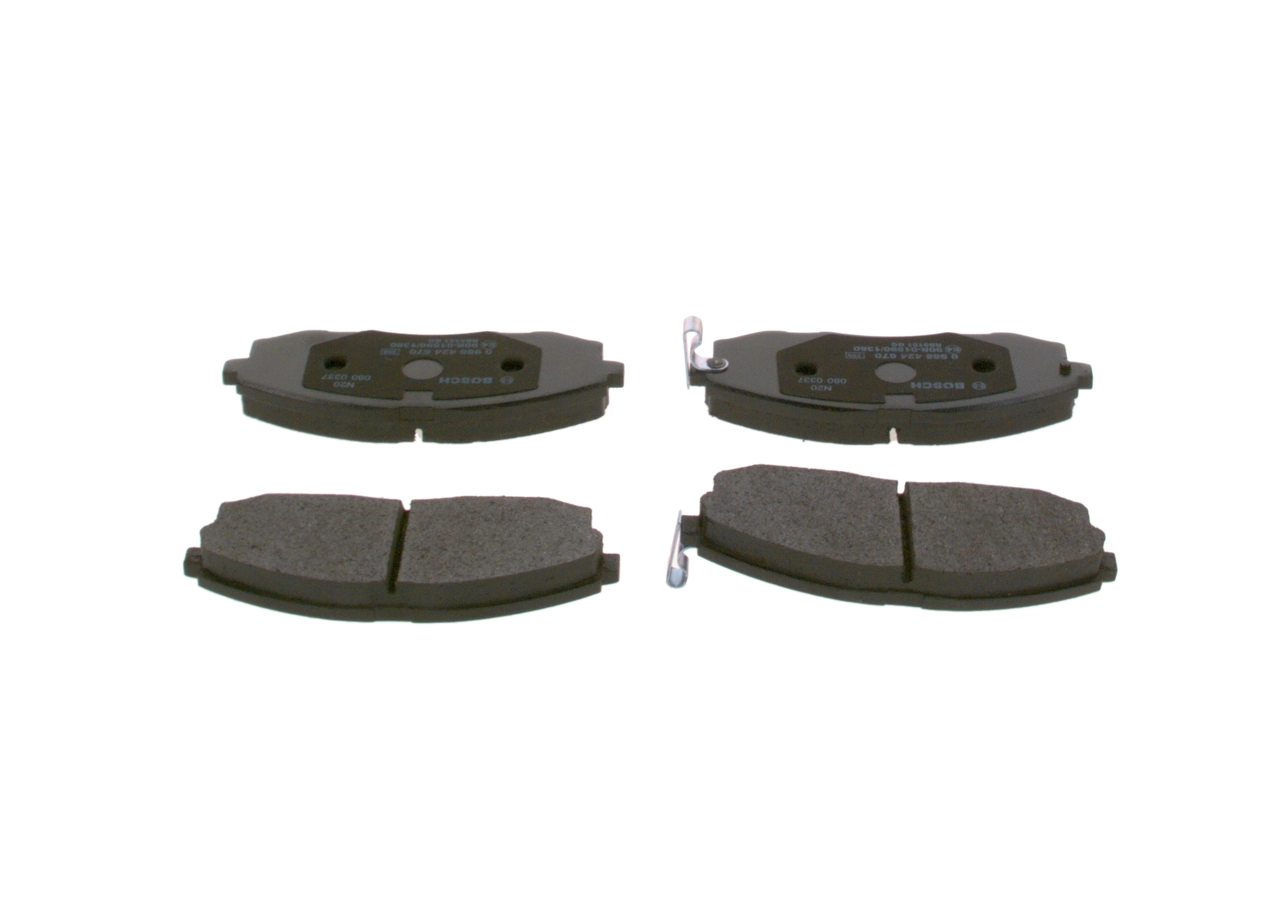 Купити 0986424670 Bosch Колодки гальмівні передні, дискові
