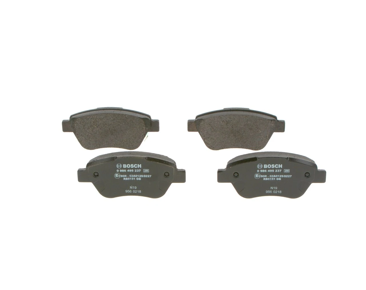 Гальмівні колодки Bosch 0986495237 ціна, від 22.43 USD