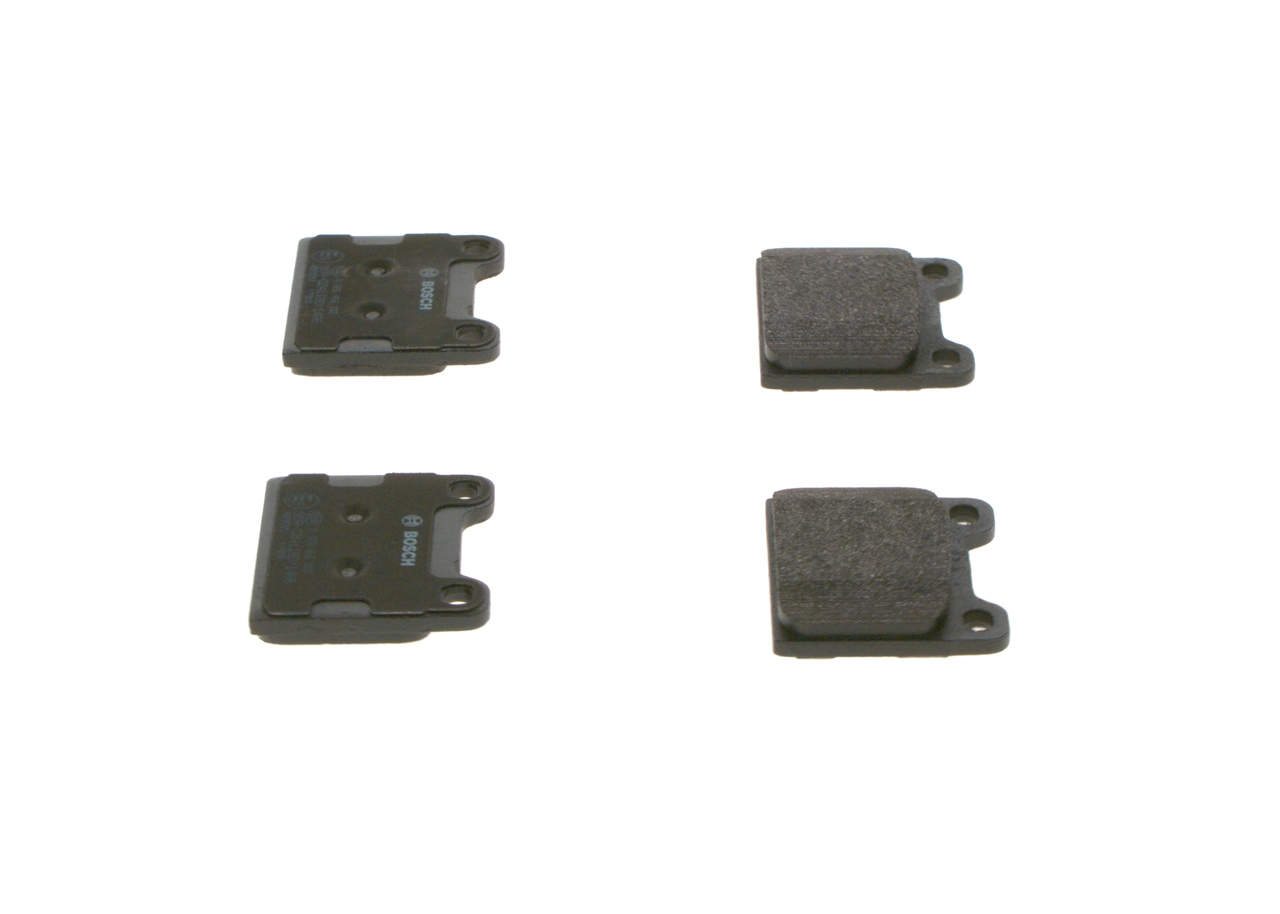 0986466302 Bosch Колодки гальмівні задні, дискові