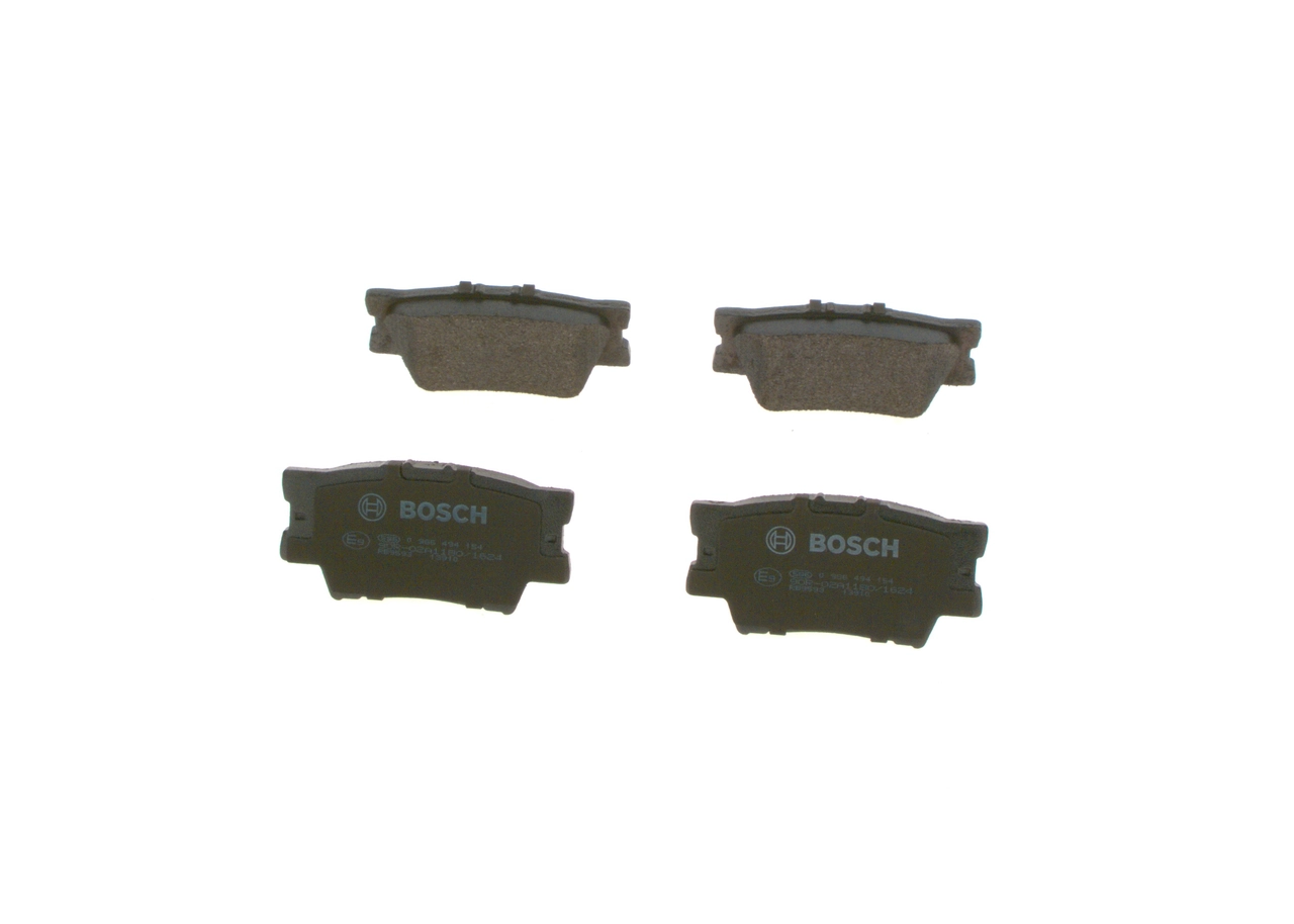 Задні гальмівні колодки Bosch 0986494154 ціна, від 23.54 USD
