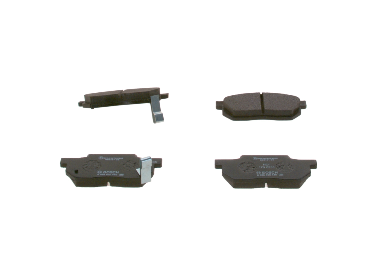Гальмівні колодки Bosch 0986490440 ціна, від 12.94 USD