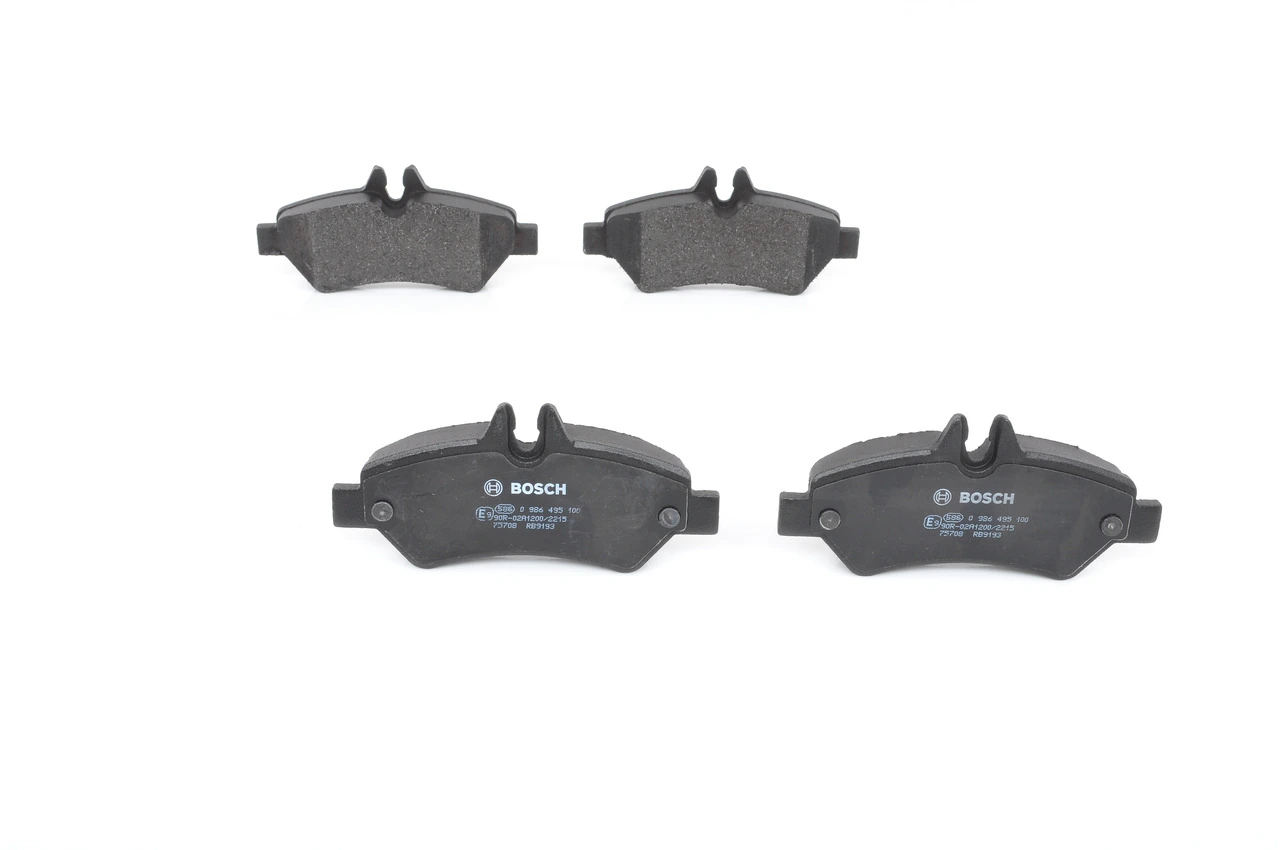 Задні гальмівні колодки Bosch 0986495100 ціна, від 29.49 USD