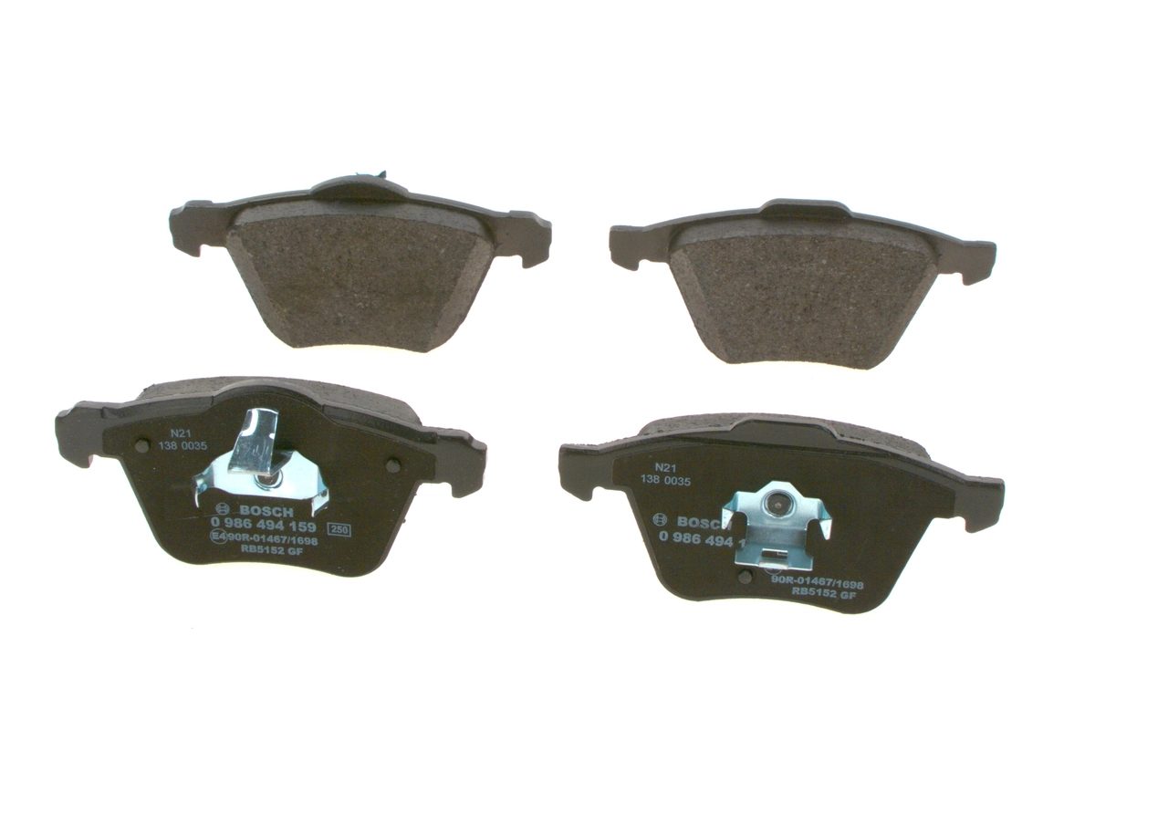 Гальмівні колодки Bosch 0986494159 ціна, від 40.50 USD