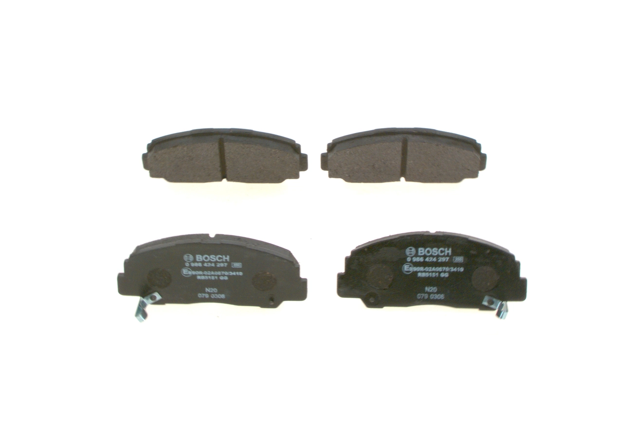Гальмівні колодки Bosch 0986424297 ціна, від 20.15 USD