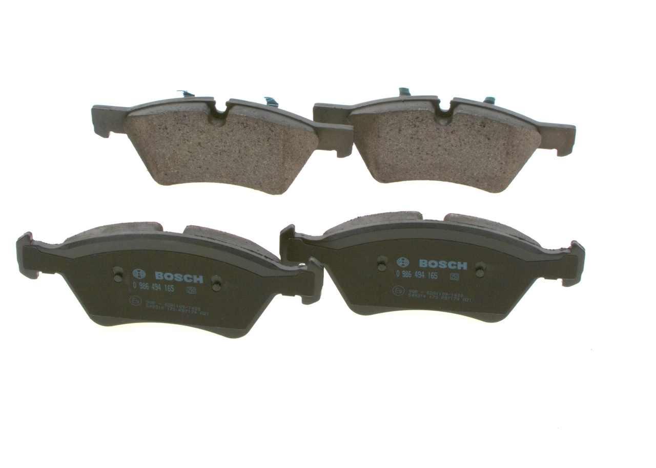 0986494165 Bosch Передні гальмівні колодки