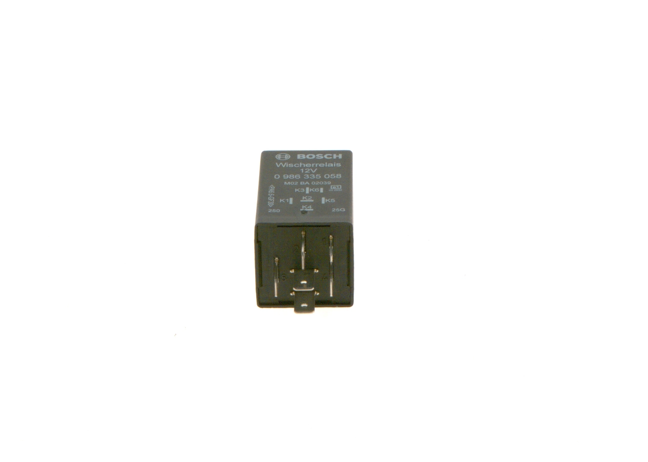 Купити 0986335058 Bosch Реле управління склоочисника