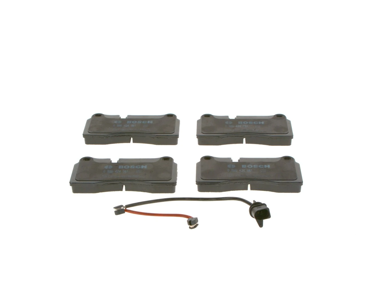 Купити 0986424061 Bosch Задні колодки