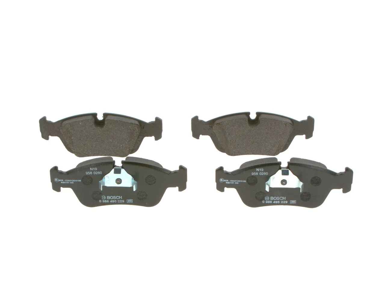 Тормозні колодки Bosch 0986495229