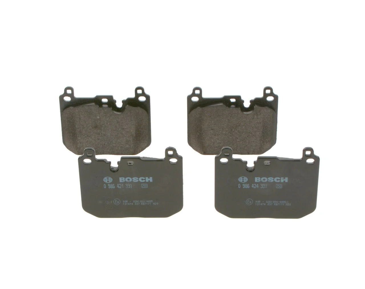 Гальмівні колодки Bosch 0986424331 ціна, від 56.81 USD
