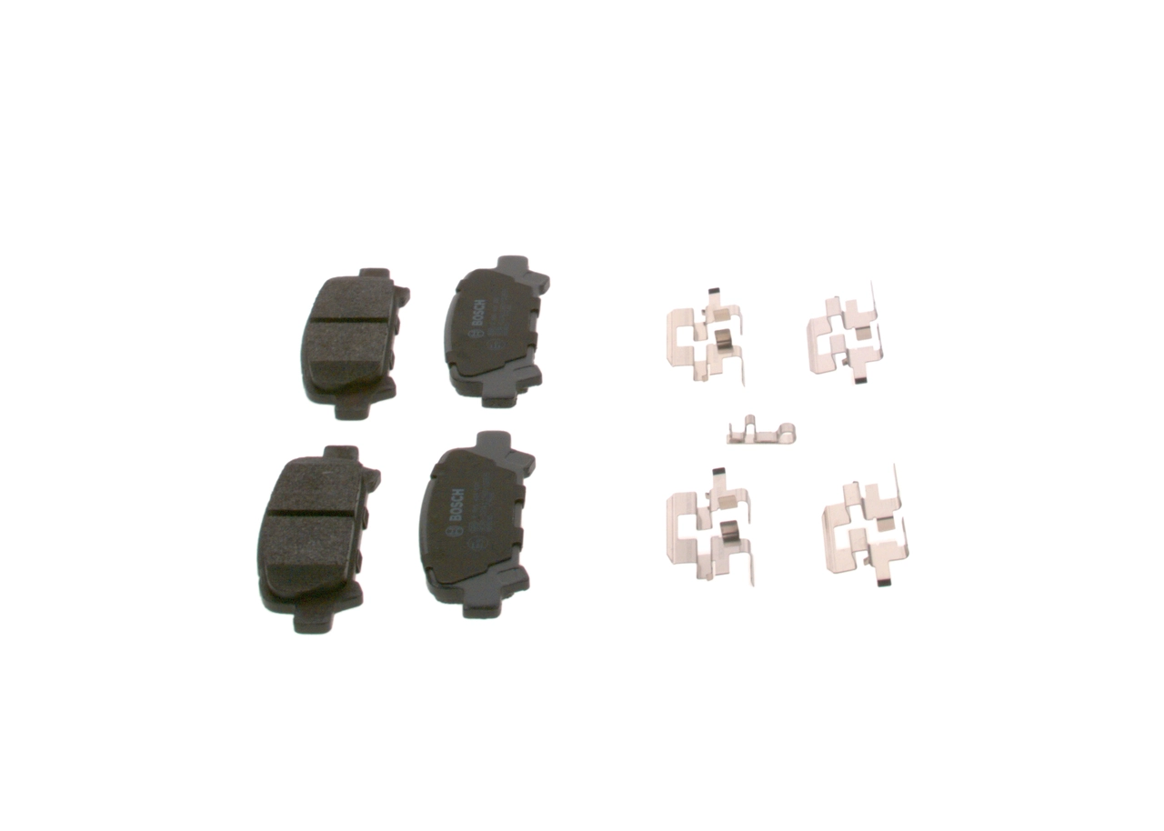 Задні гальмівні колодки Bosch 0986424650 ціна, від 18.63 USD