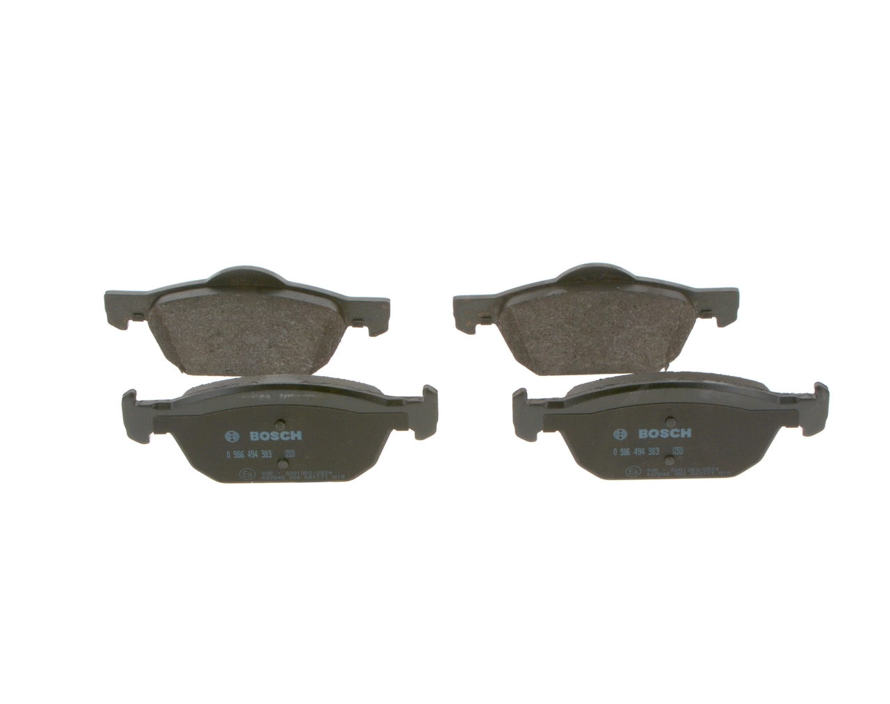 Передні тормозні колодки 0986494383 Bosch