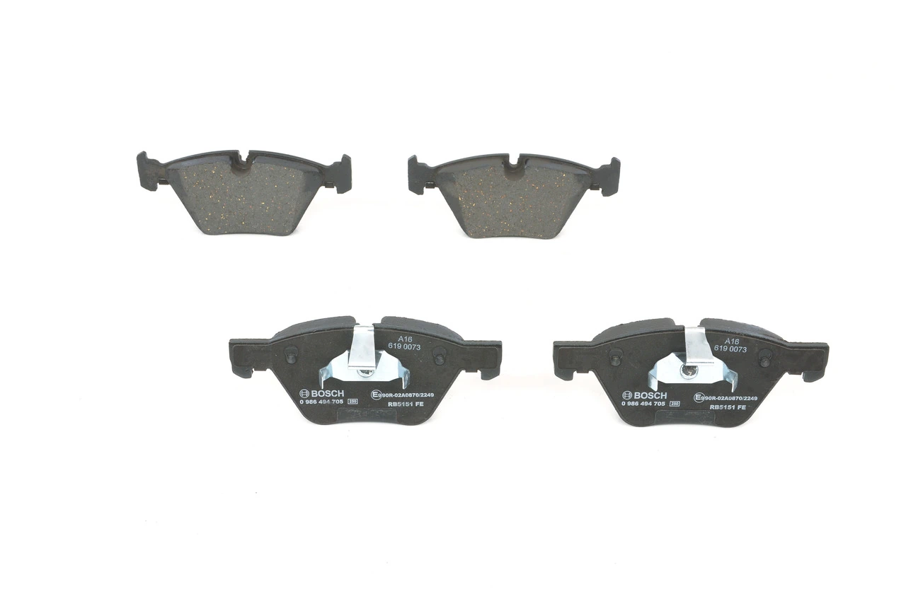 Гальмівні колодки Bosch 0986494705 ціна, від 66.11 USD