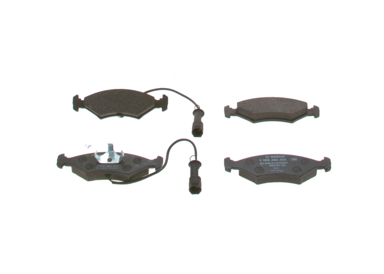 Гальмівні колодки Bosch 0986466403 ціна, від 13.04 USD