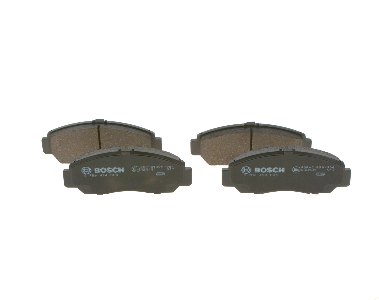 Тормозні колодки Bosch 0986494884