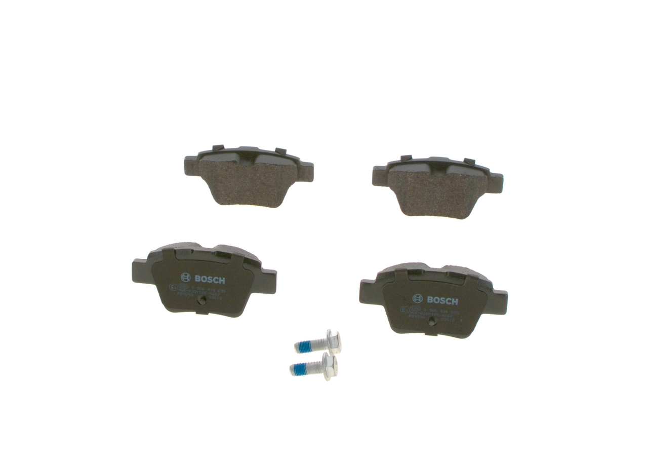 Задні гальмівні колодки Bosch 0986494099 ціна, від 19.26 USD