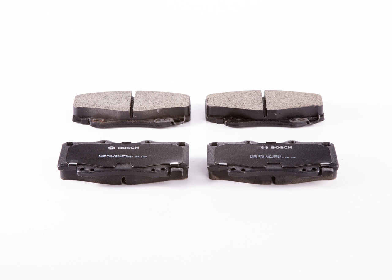 0986494745 Bosch Колодки гальмівні задні, дискові