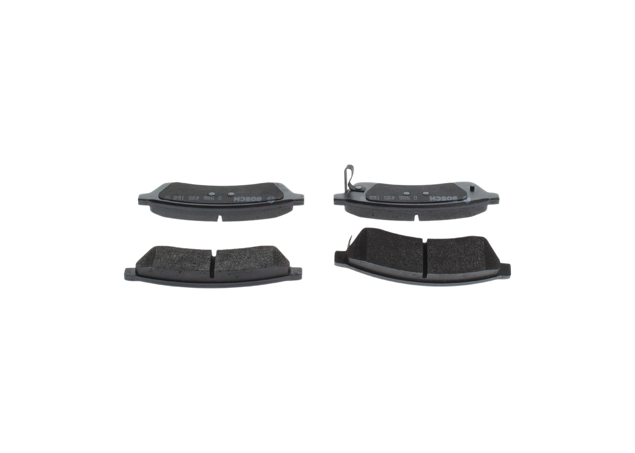 Задні гальмівні колодки Bosch 0986495168 ціна, від 25.39 USD