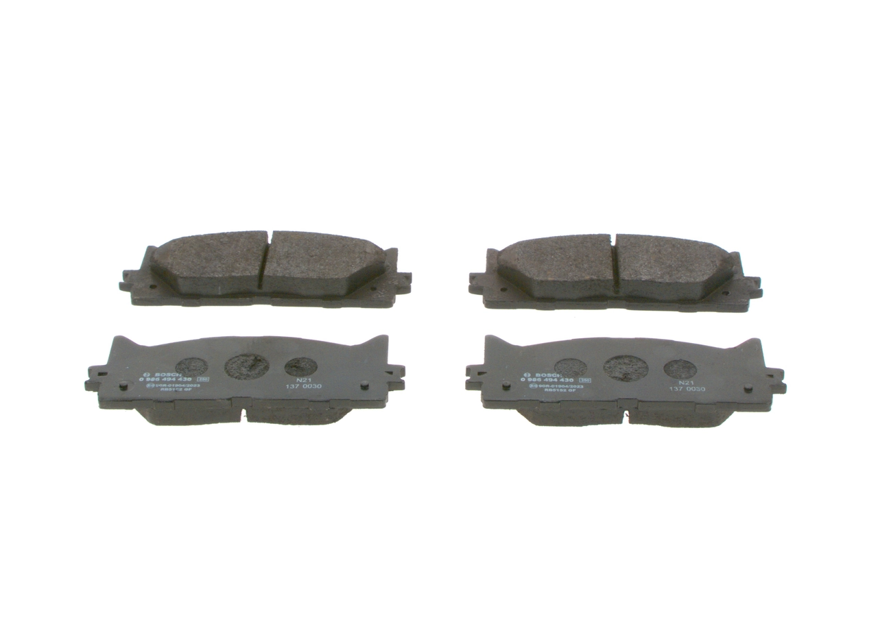 0986494430 Bosch Передні гальмівні колодки