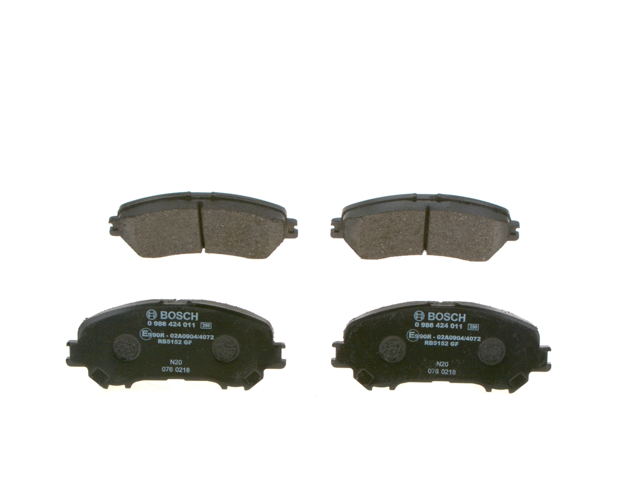 0986424011 Bosch Передні гальмівні колодки