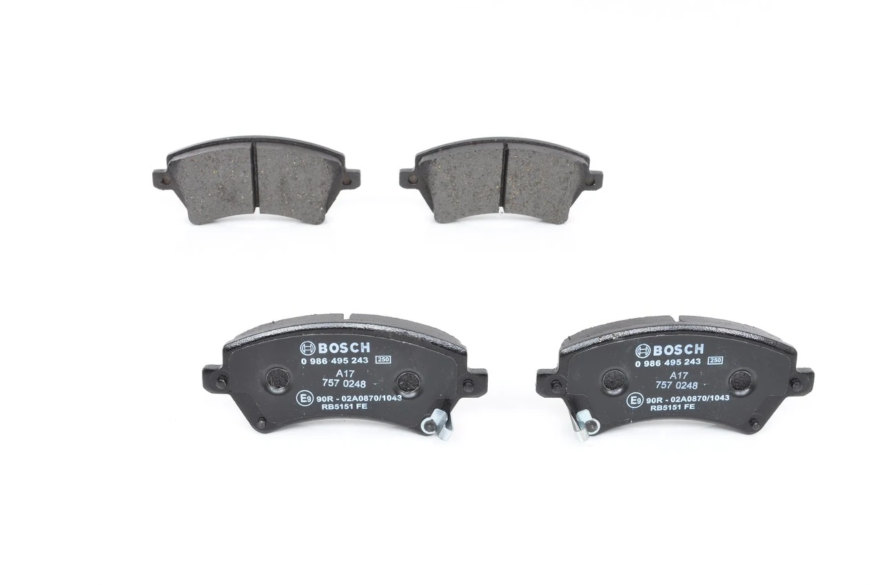 Тормозні колодки Bosch 0986495243