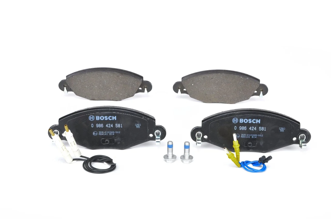 Передні тормозні колодки 0986424581 Bosch