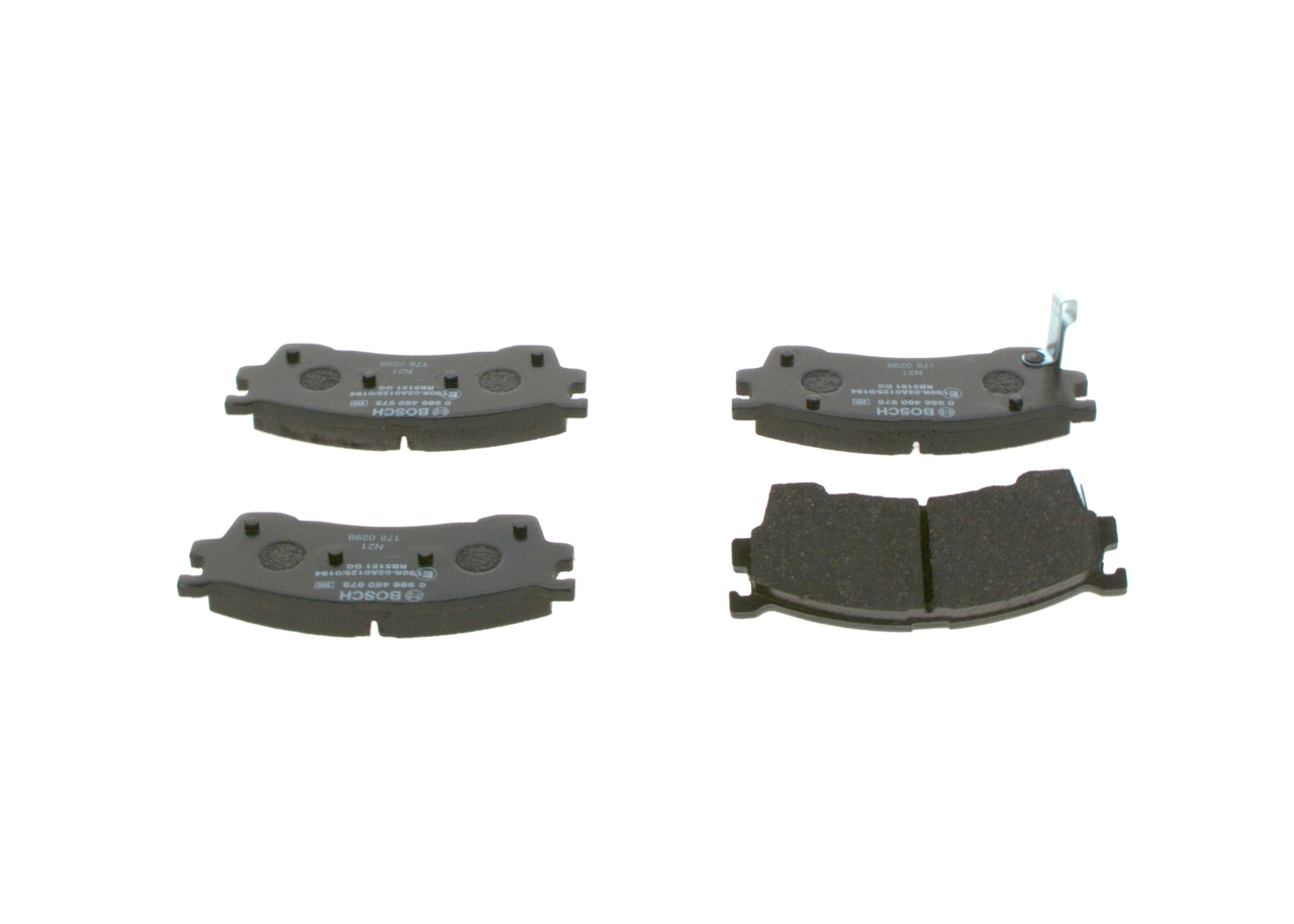 0986460975 Bosch Передні гальмівні колодки
