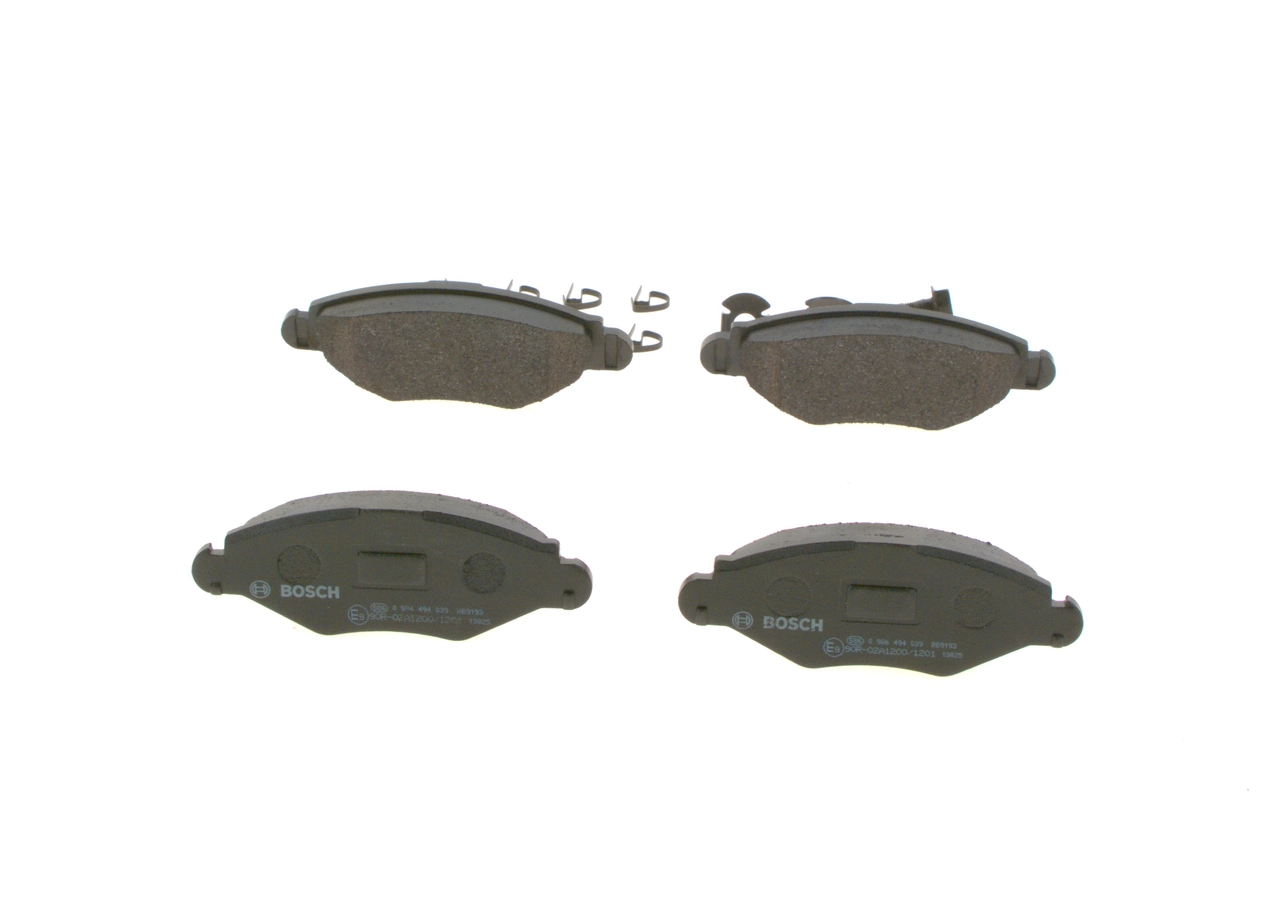 0986494039 Bosch Передні гальмівні колодки
