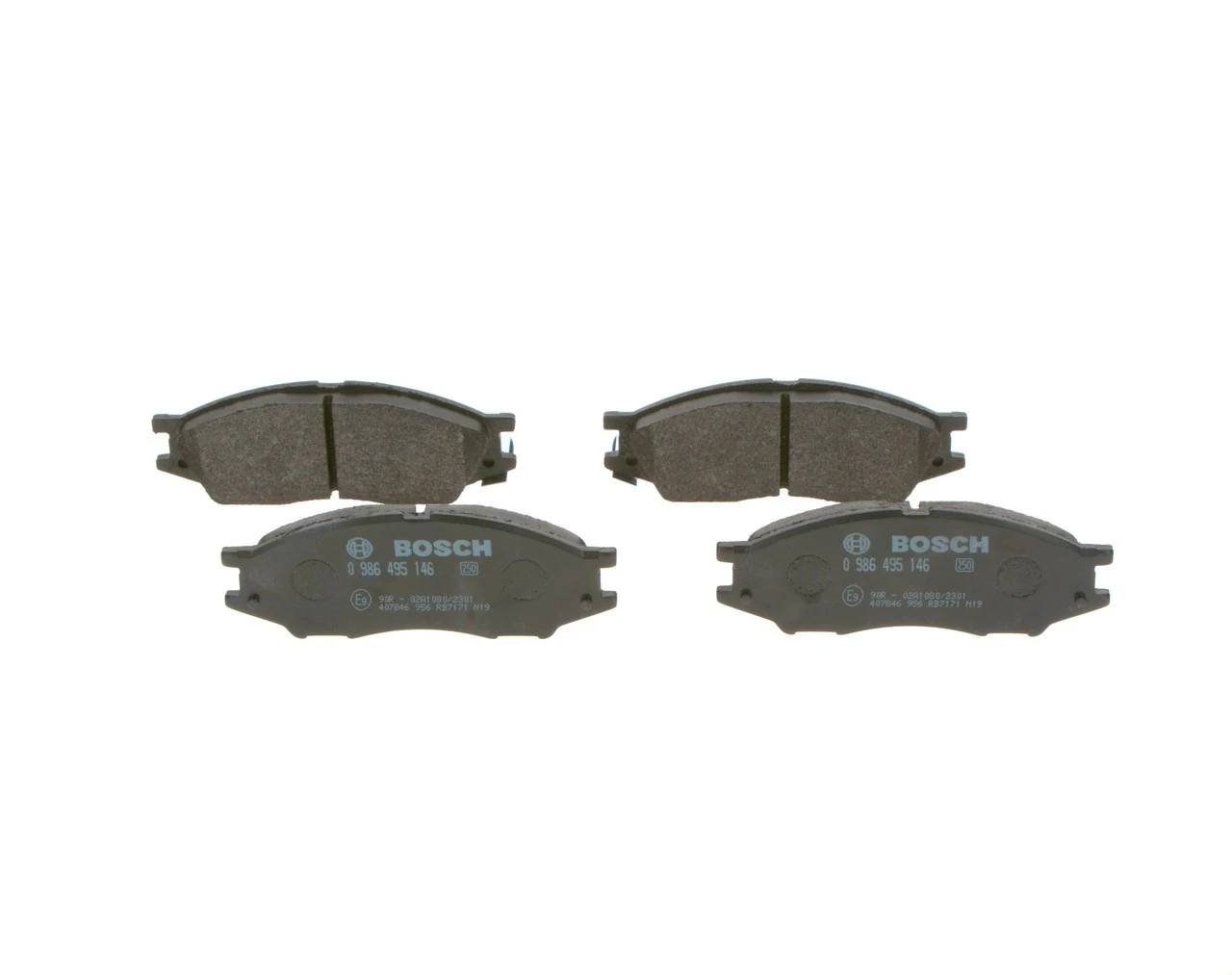 0986495146 Bosch Передні гальмівні колодки