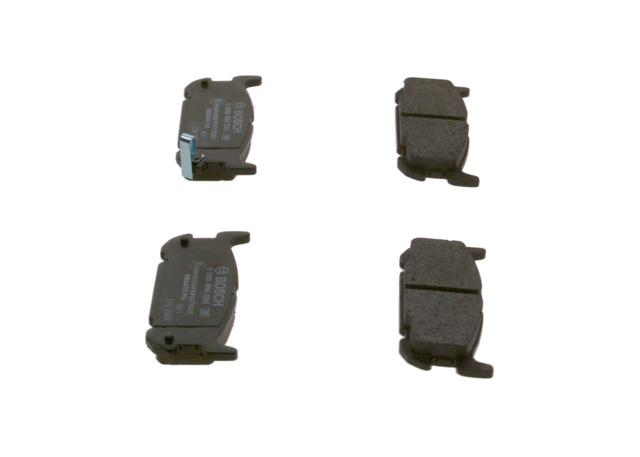 0986494226 Bosch Колодки гальмівні задні, дискові