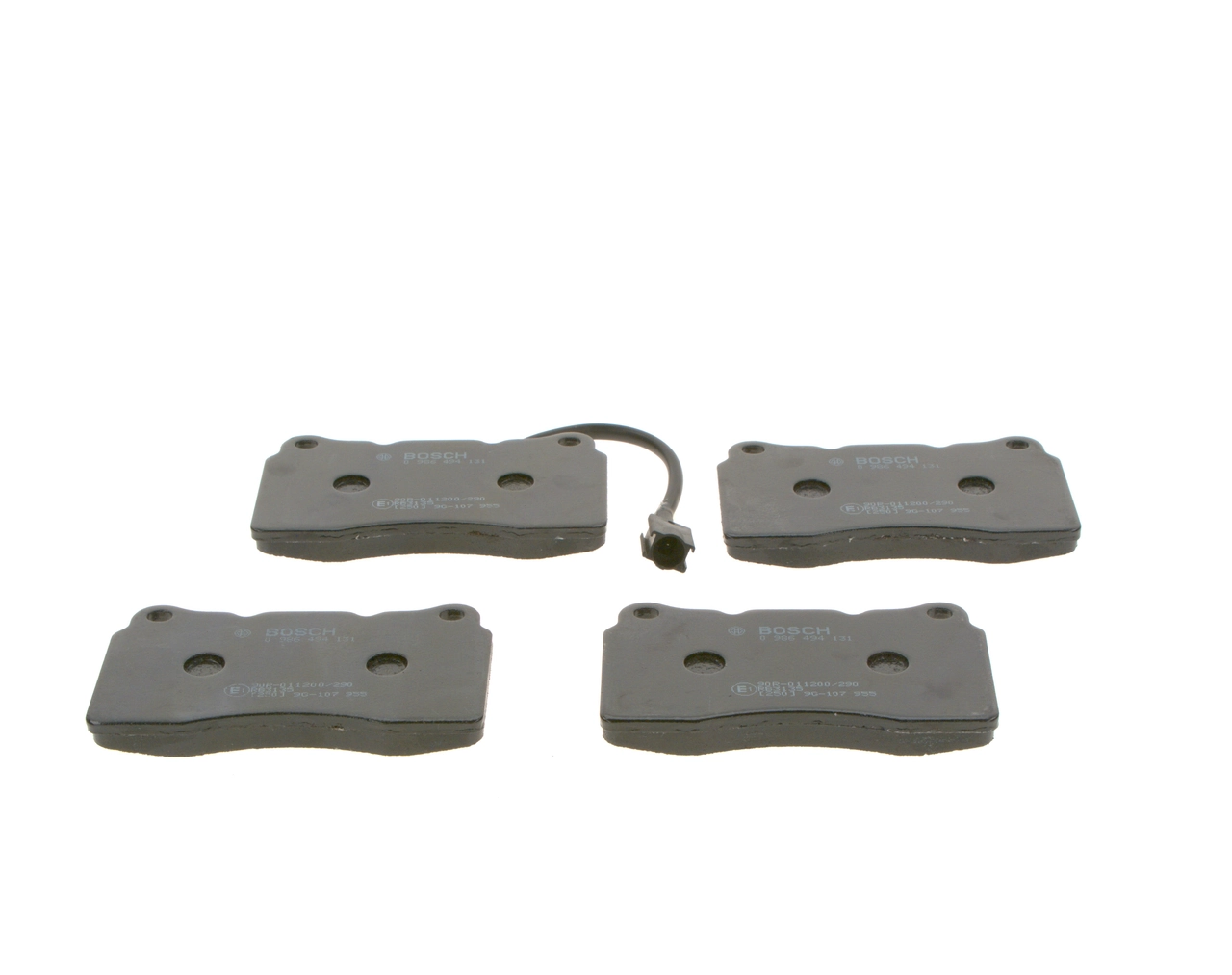 Гальмівні колодки Bosch 0986494131 ціна, від 43.12 USD