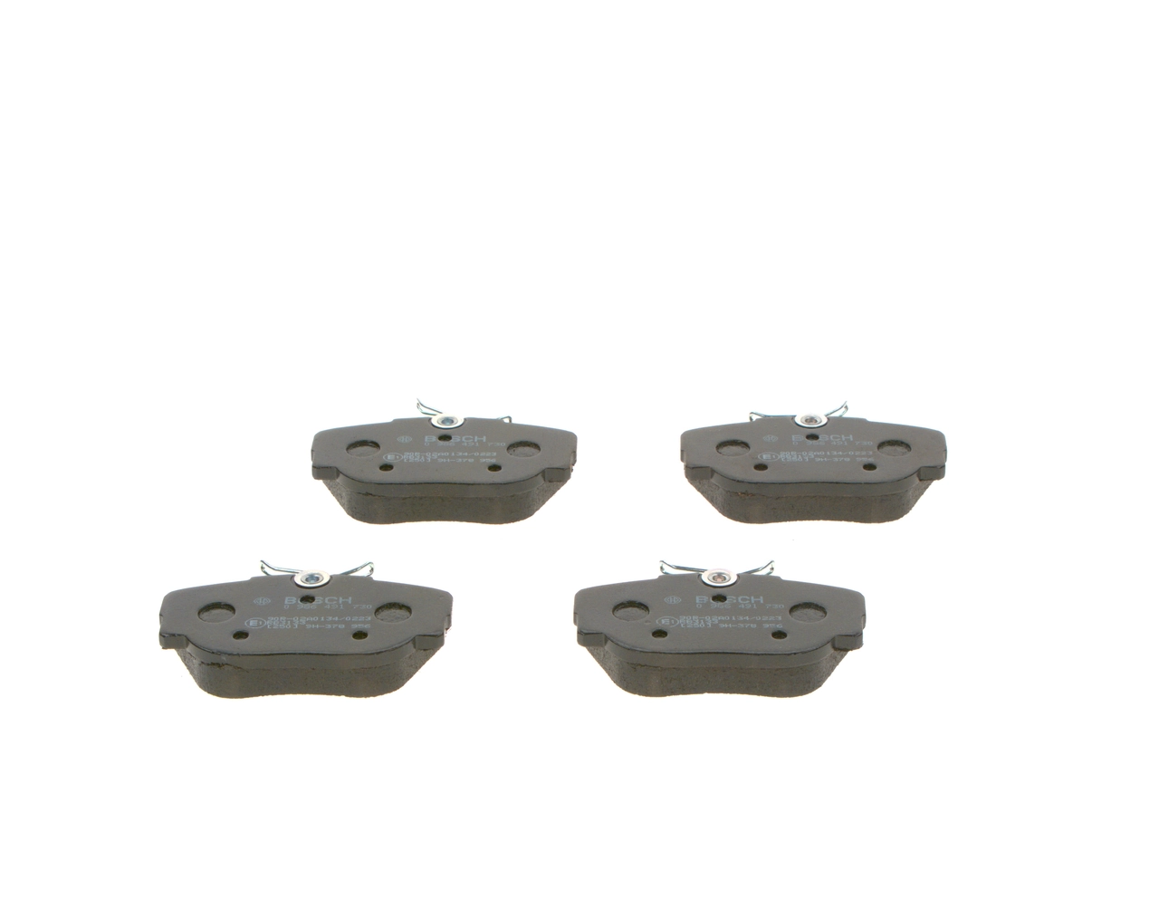 Купити 0986491730 Bosch Колодки гальмівні передні, дискові