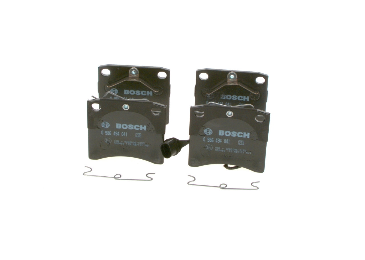 Купити 0986494041 Bosch Колодки гальмівні передні, дискові