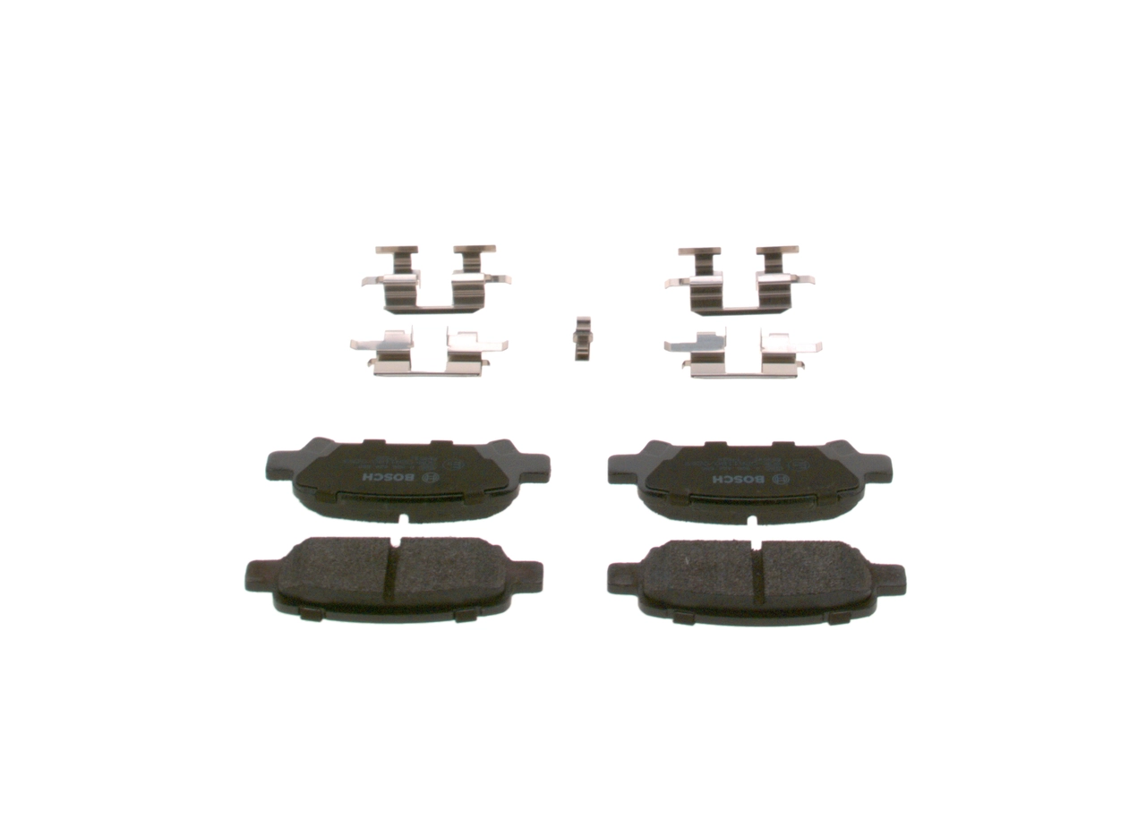 0986424650 Bosch Колодки гальмівні задні, дискові