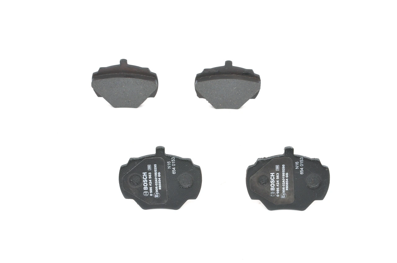 Задні гальмівні колодки Bosch 0986424563 ціна, від 23.44 USD