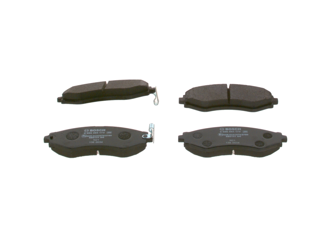 Гальмівні колодки Bosch 0986494173 ціна, від 22.05 USD