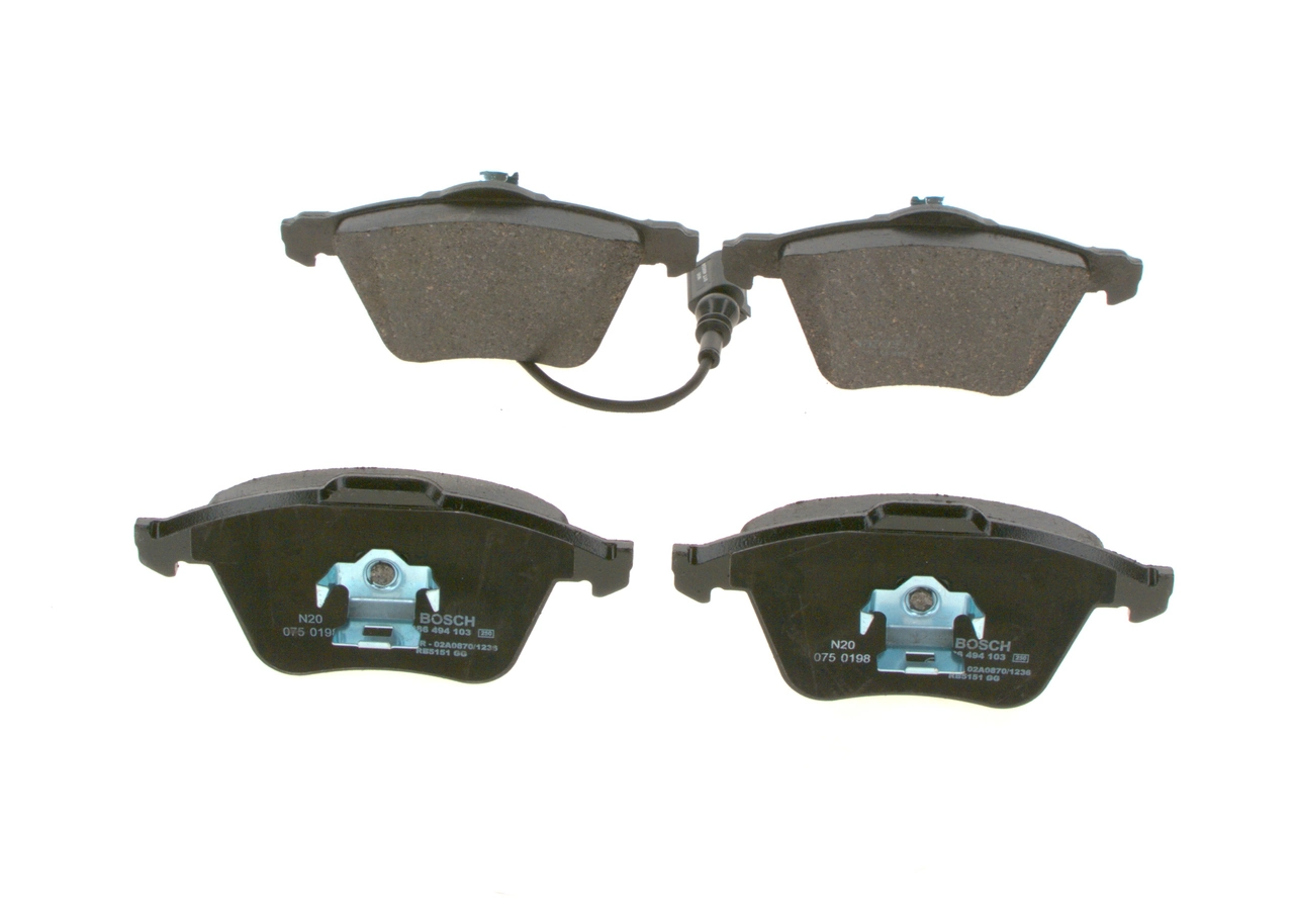 0986494103 Bosch Передні гальмівні колодки