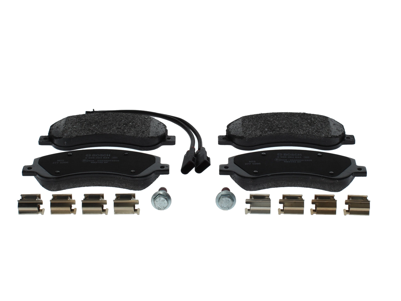 Гальмівні колодки Bosch 0986494624 ціна, від 39.72 USD