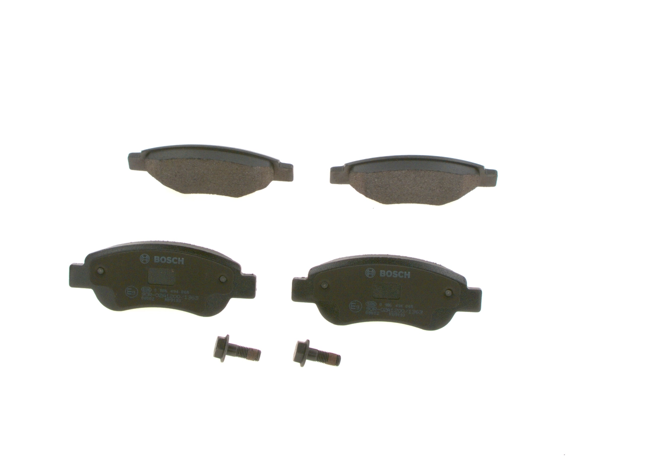 Купити 0986494065 Bosch Колодки гальмівні передні, дискові
