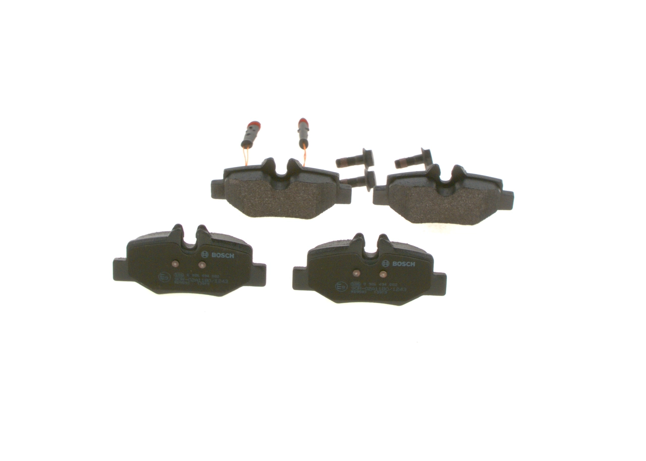 Купити 0986494082 Bosch Задні колодки
